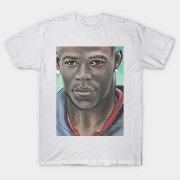 Mario Balotelli T-Shirt by Svetlana Pelin